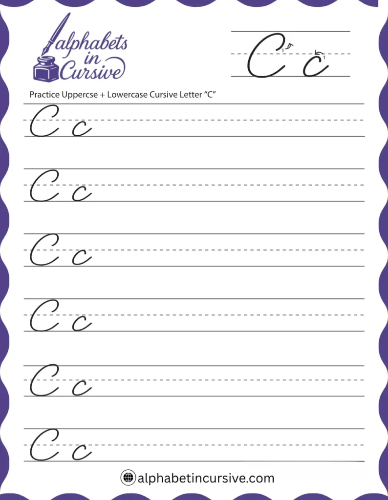 Uppercase-Lowercase-Cursive-Letter-C