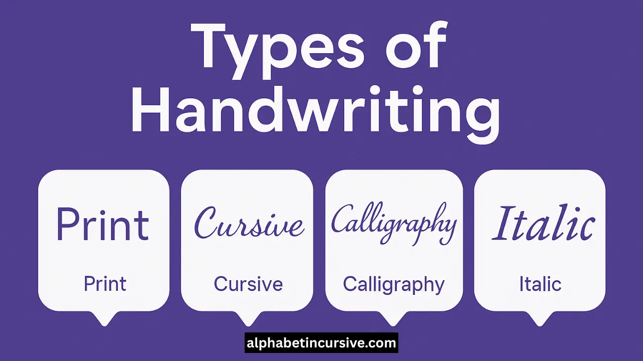 Best Types of Handwriting for School, Notes & Design