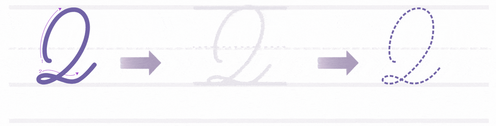 how to write uppercase cursive Q Tutorial