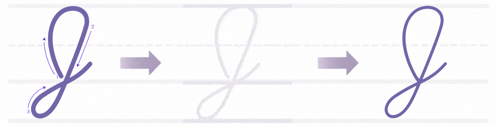 how to write uppercase cursive j tutorial